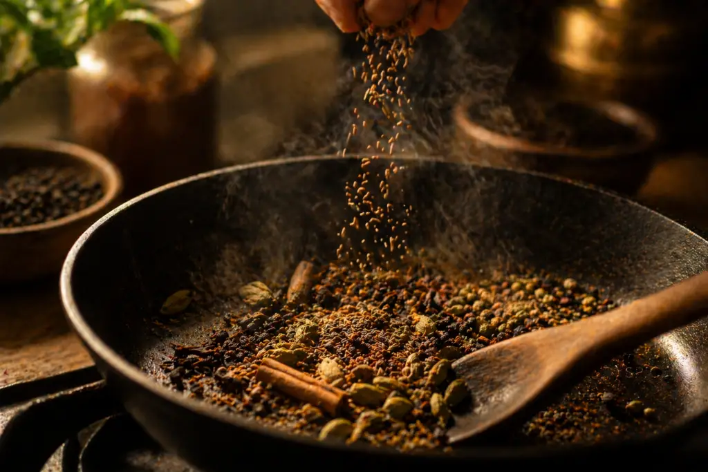 habit ritual of whole spices