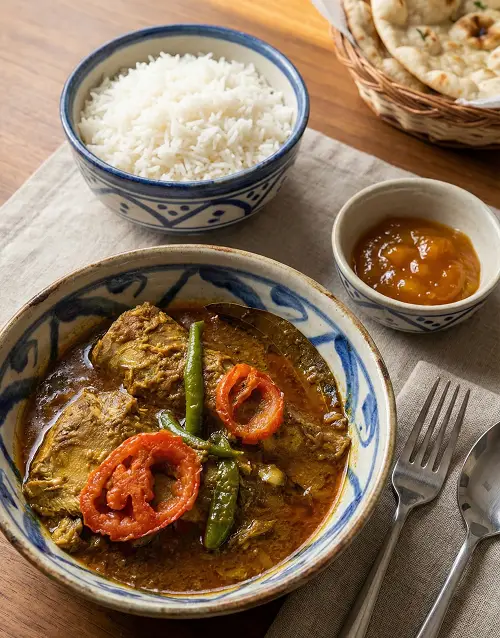 Indian Salmon (Tailla) Curry