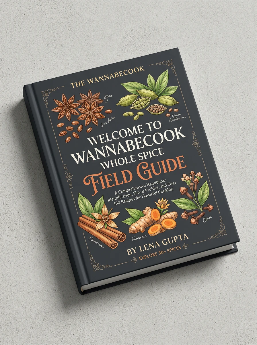 Whole spice guide cover