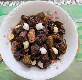 Achari Kala Bhuna by Mehwish Rahman