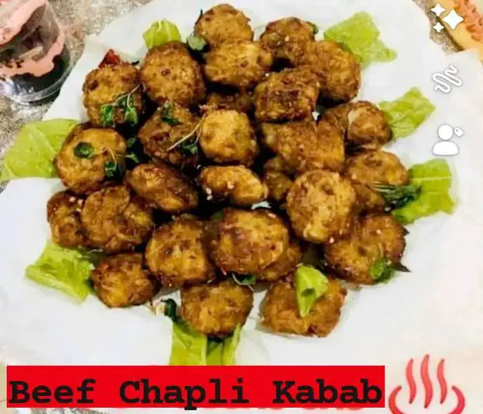 Beef Chapli Kabab by Moon Ahmed