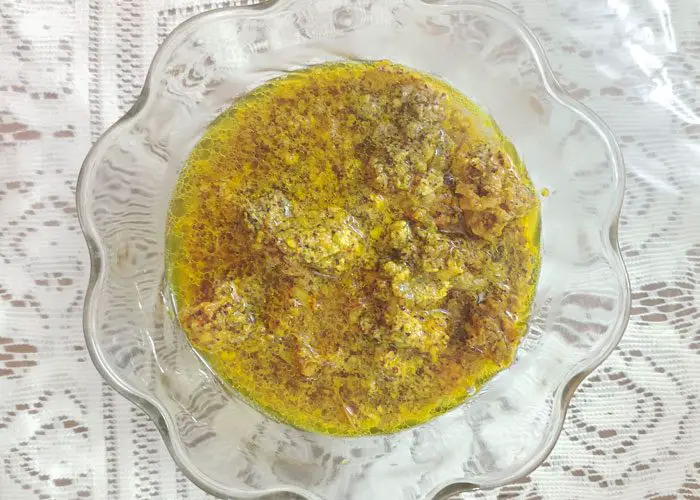 Steamed Bengali Prawns (Bhapa Chingri)