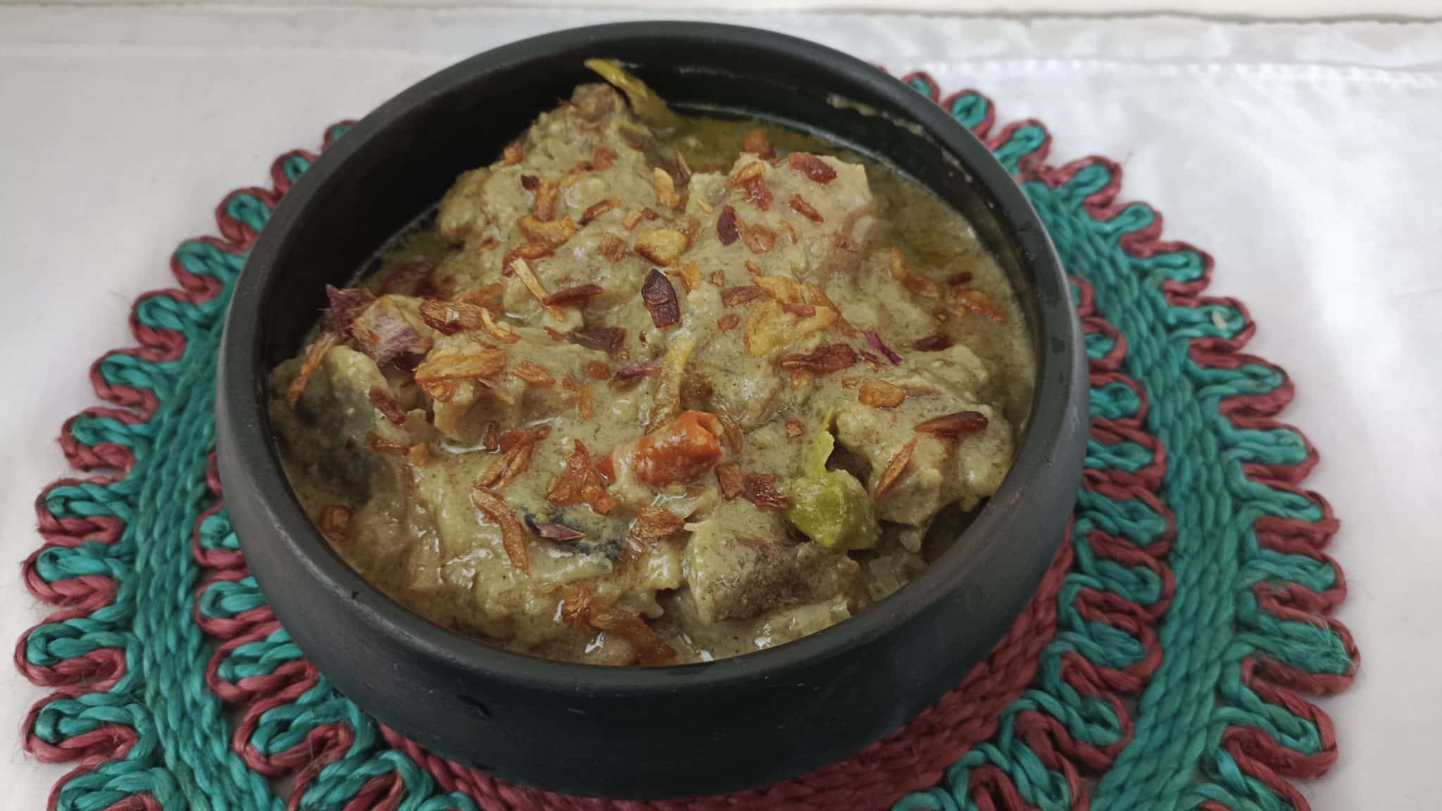 Mutton Rezala by Afroza Begum