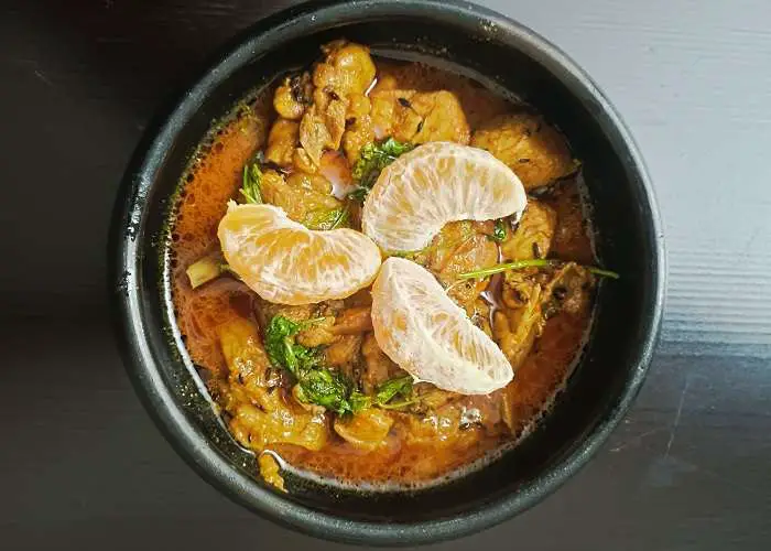 Citrus Meat Curry (Narangi Gosht)