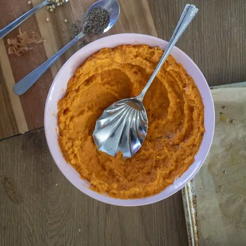 Spiced Sweet Potato Mash