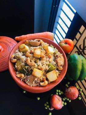Vegetable Biriyani by Sazia Afroze