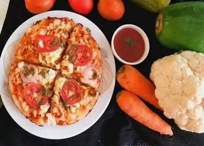 Vegetable Pizza by Tanzila Hossain