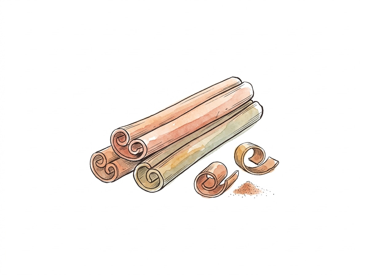 Cinnamon illustration