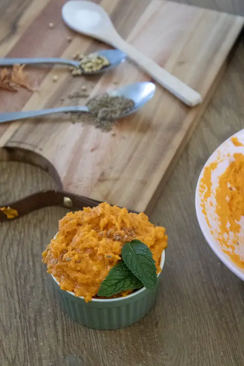Spiced Sweet Potato Mash