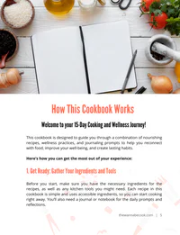 The Wannabe Cook 15-Day Wellness & Cooking Challenge product image